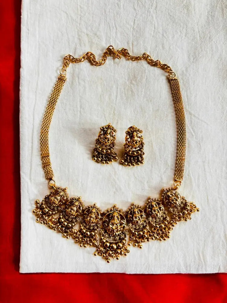 Lakshmi Necklace Set image 0