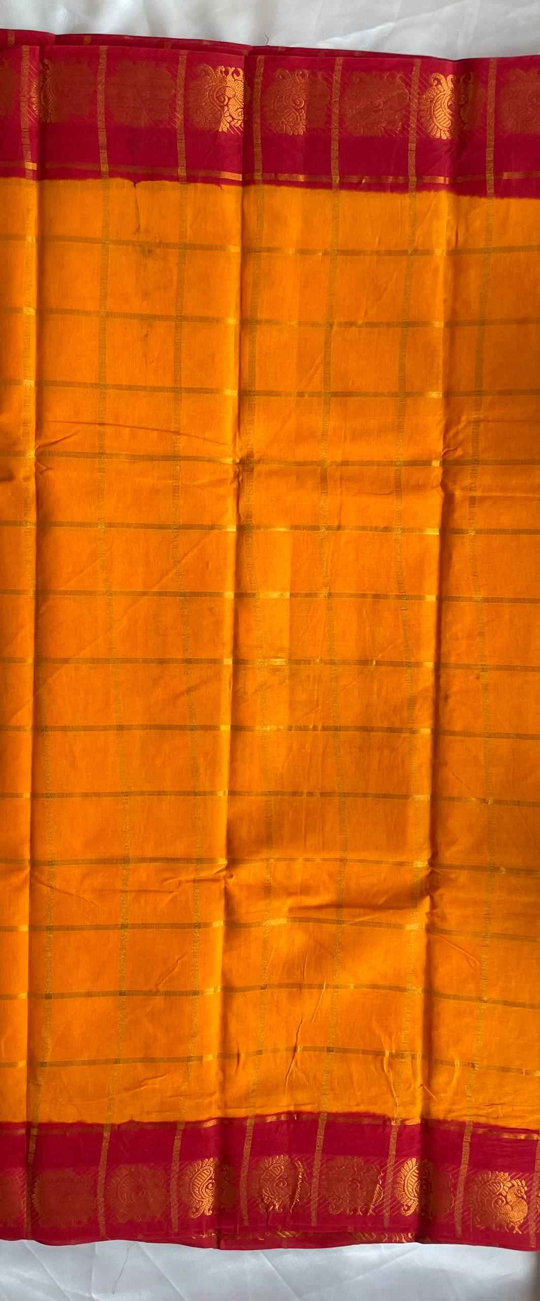GANGA – Yellow & Saffron Red
