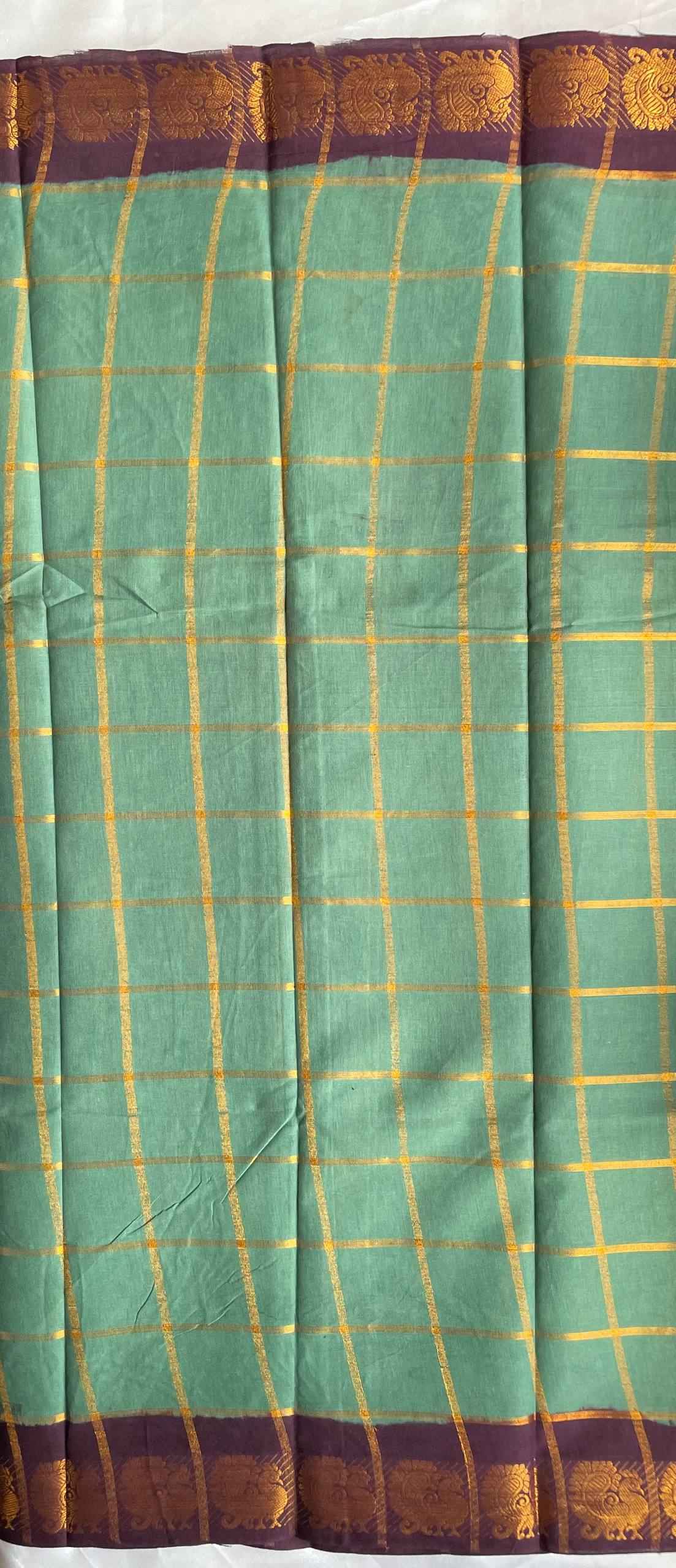 GANGA – Sage Green & Plum