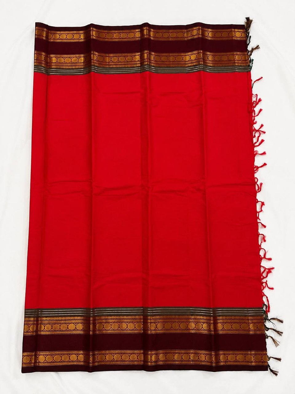 YAMUNA - crimson red and deep maroon