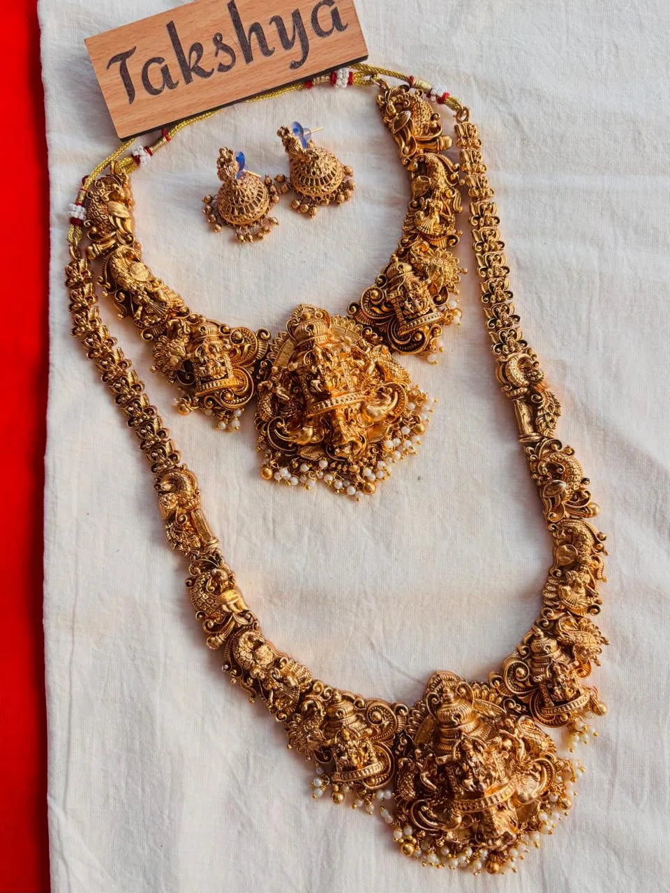 Nagas Temple Bridal Set-Code D2030 image 0