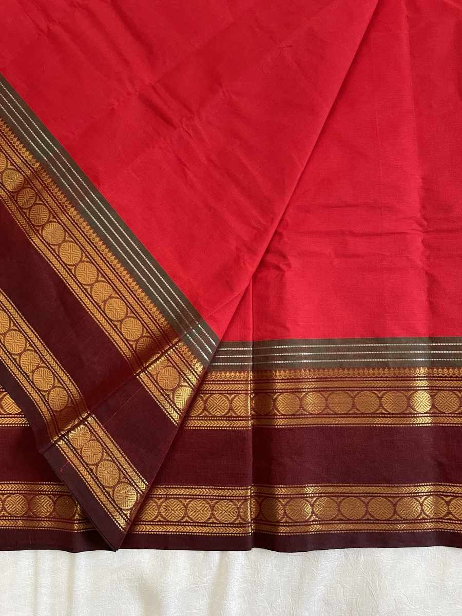 YAMUNA - crimson red and deep maroon