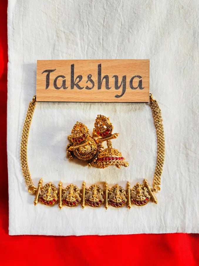 Lakshmi Necklace Set image 0