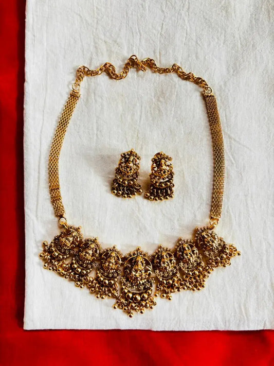 Lakshmi Necklace Set image 0