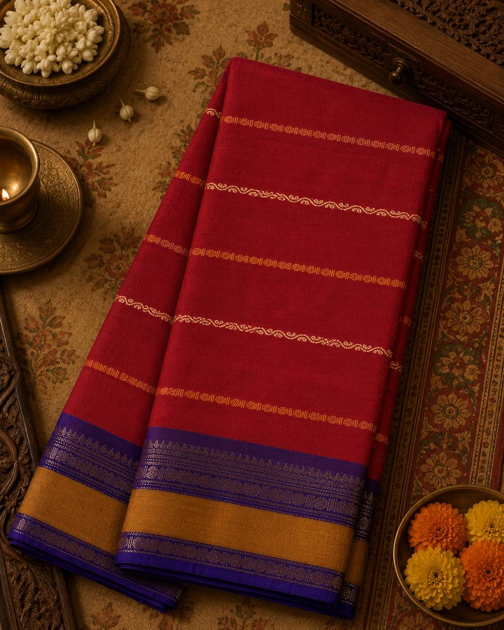 Premium Kanchi Cotton Saree