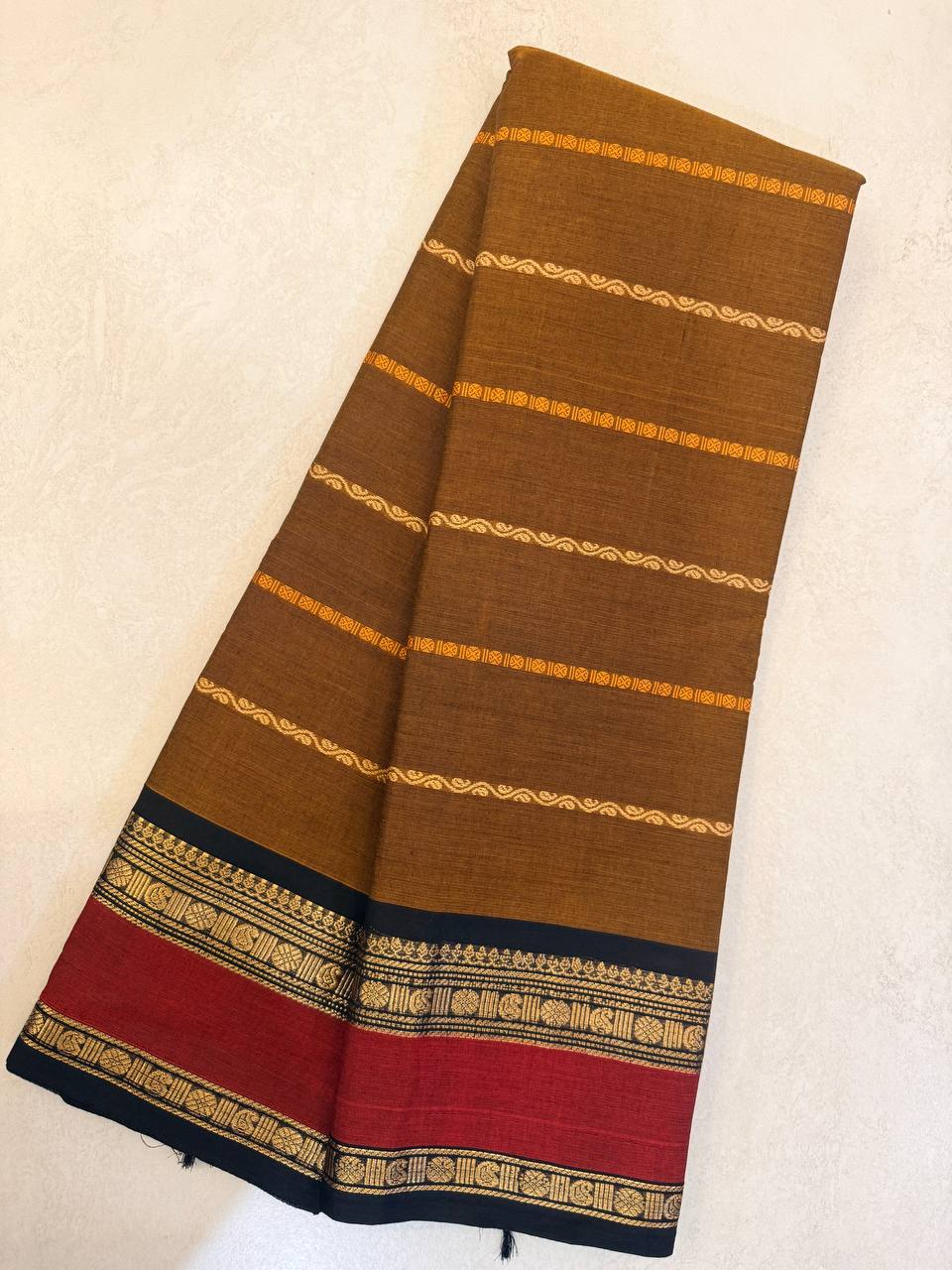 NILA - Earthy Kanchi Cotton Saree