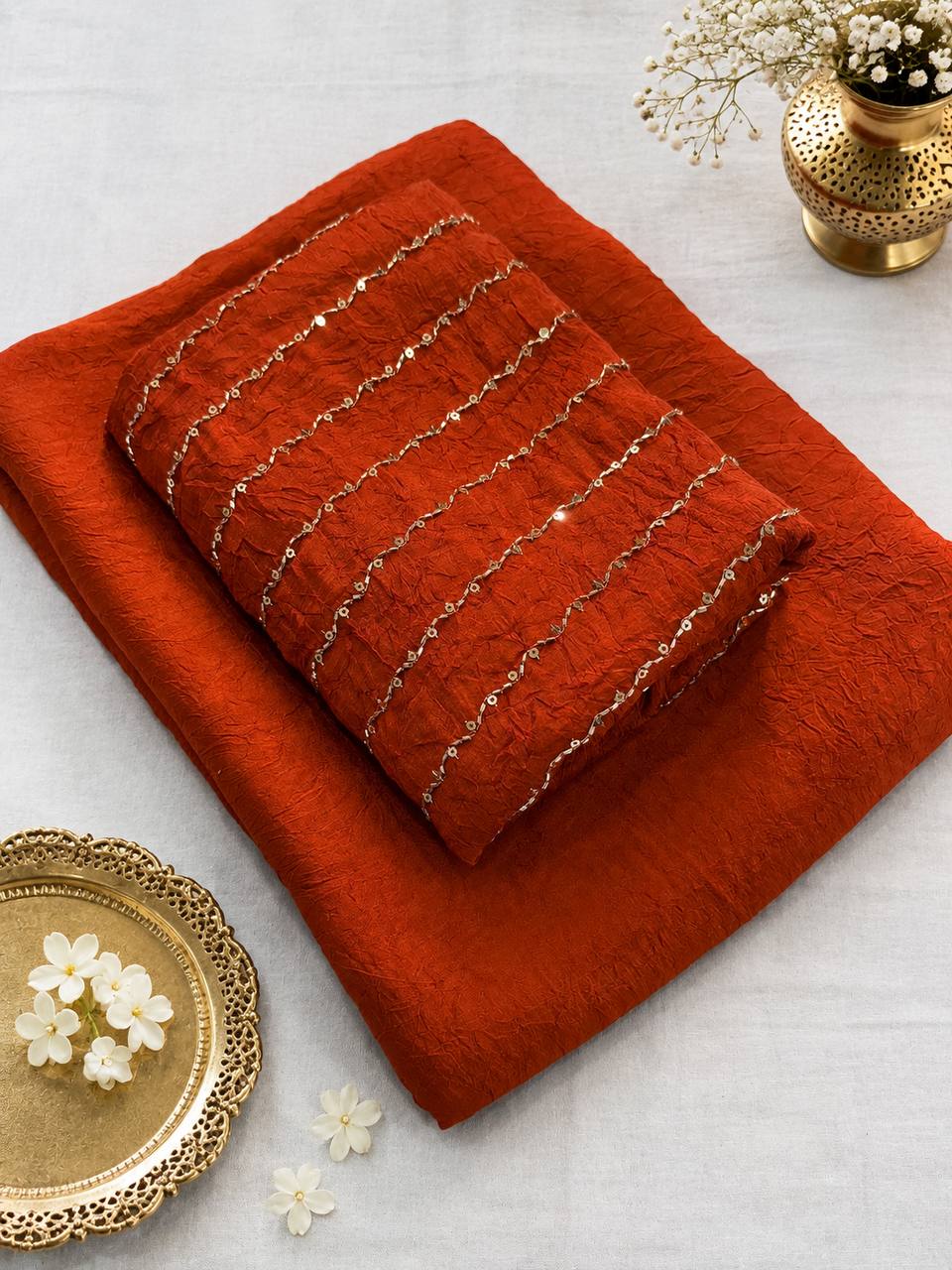 MAHIRA – Rust Orange