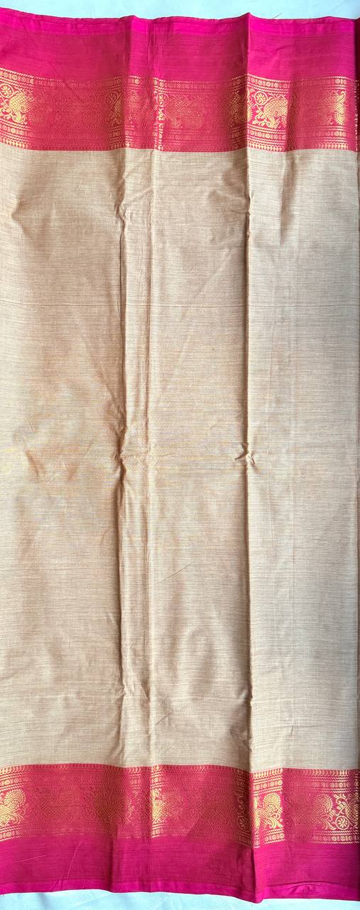 Kanchi Cotton Saree - MULLA
