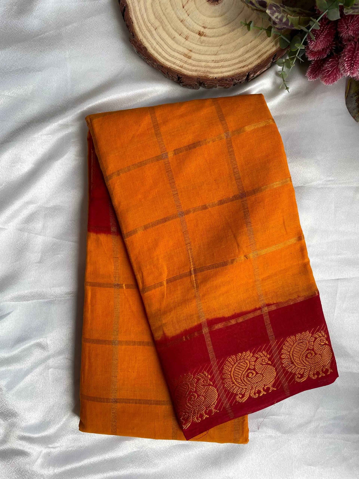 GANGA – Yellow & Saffron Red