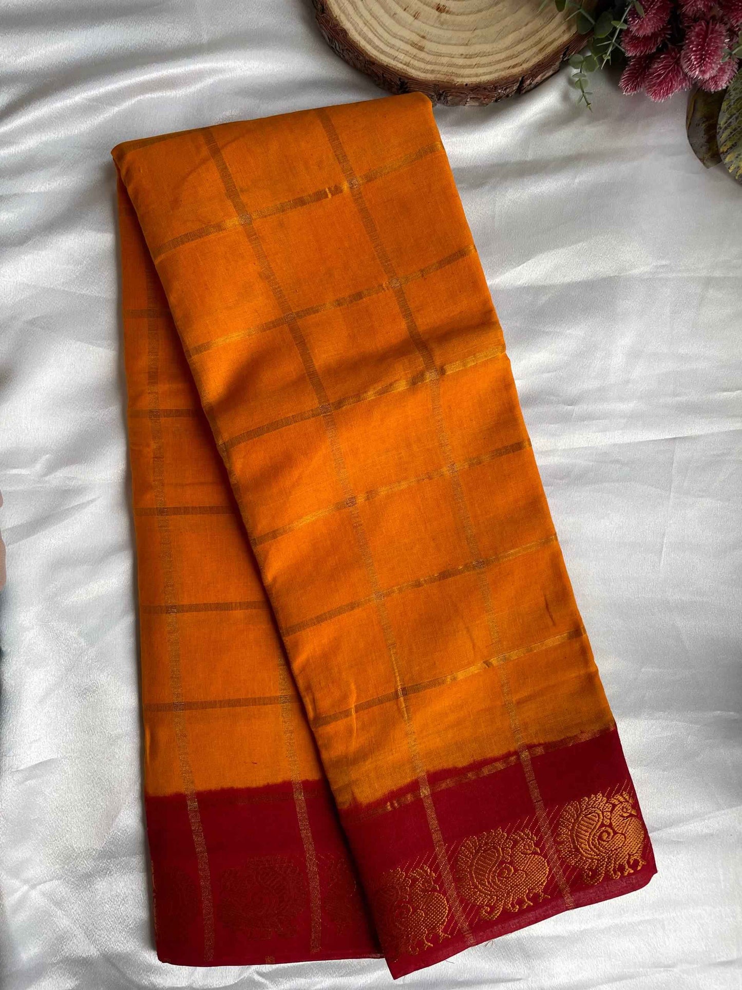 GANGA – Yellow & Saffron Red