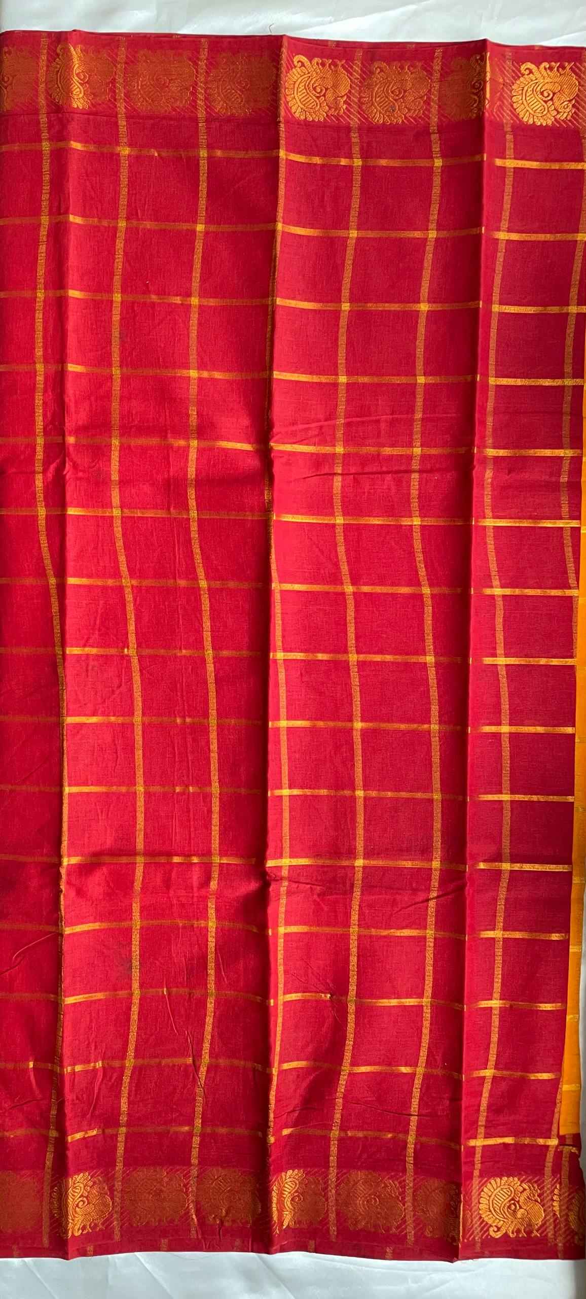 GANGA – Yellow & Saffron Red
