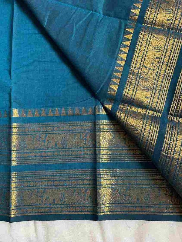 KANJANA - Peacock Blue