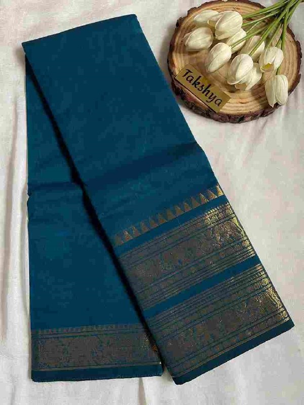 KANJANA - Peacock Blue