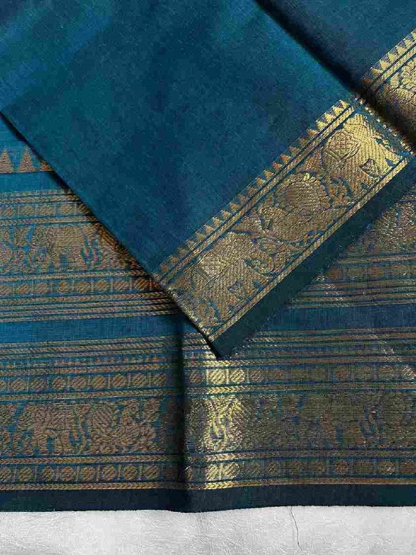KANJANA - Peacock Blue