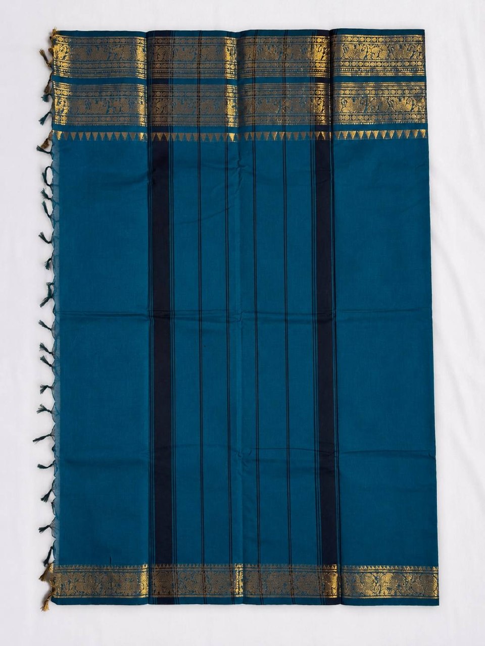 KANJANA - Peacock Blue